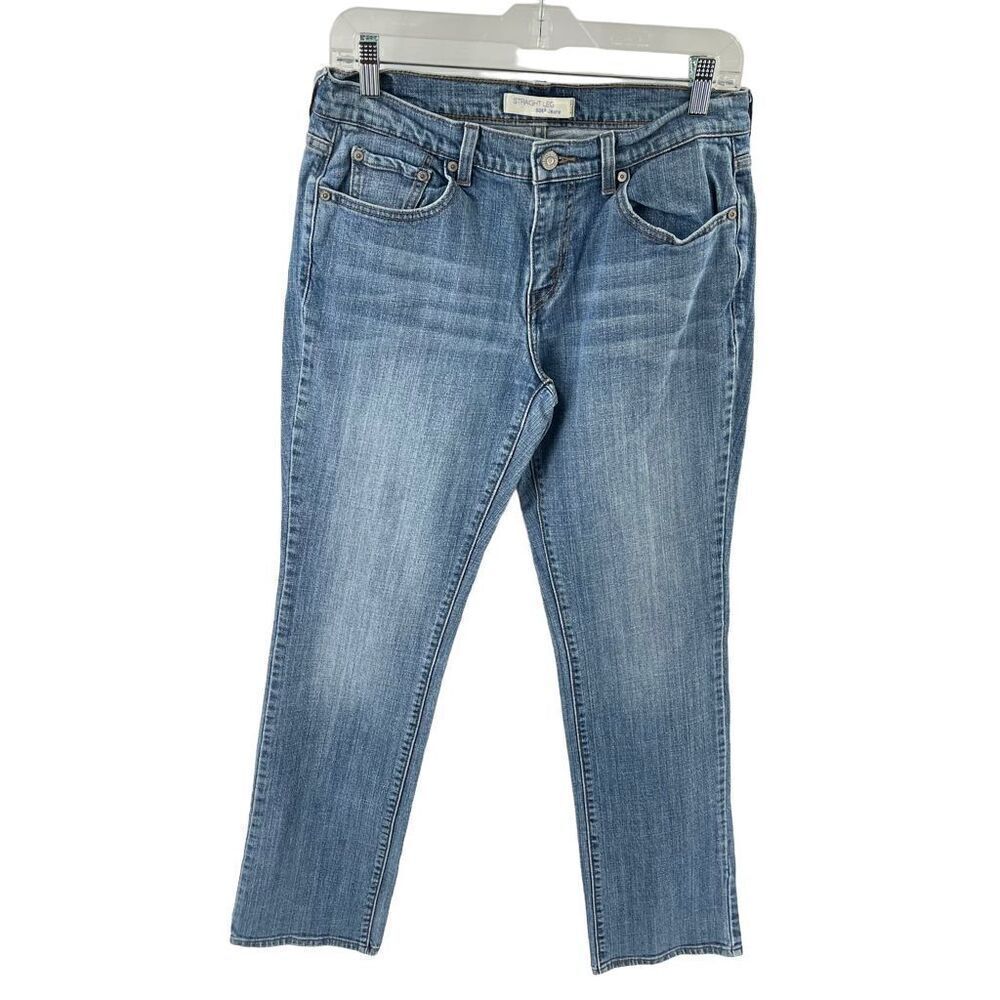 Levi’s Blue Zip-fly button Straight leg 505 Jeans Size 8